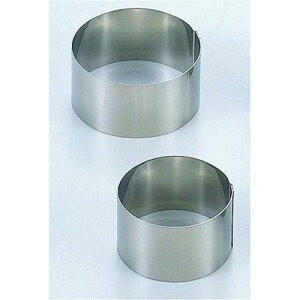 不鏽鋼圓形模具45x40mm 錦玉羹,不鏽鋼,圓形,模具,45mm,40mm,和菓子