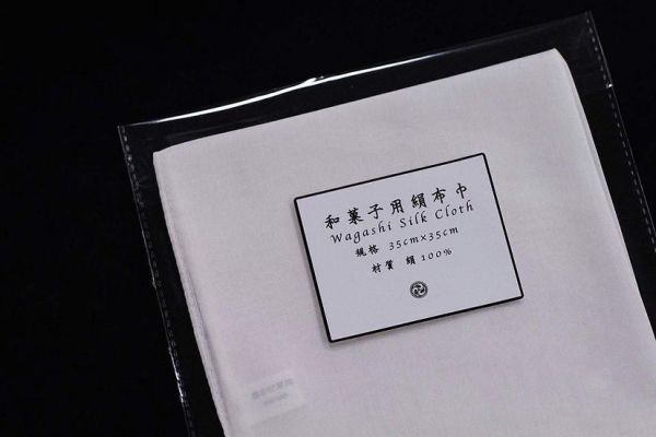 菓道一菓流絹布巾 和菓子,製菓,職人,匠人,日本製造,日式點心,日式甜點,廚房,料理,廚具,墊布,過濾,絹布,⼀菓流,蒸煮