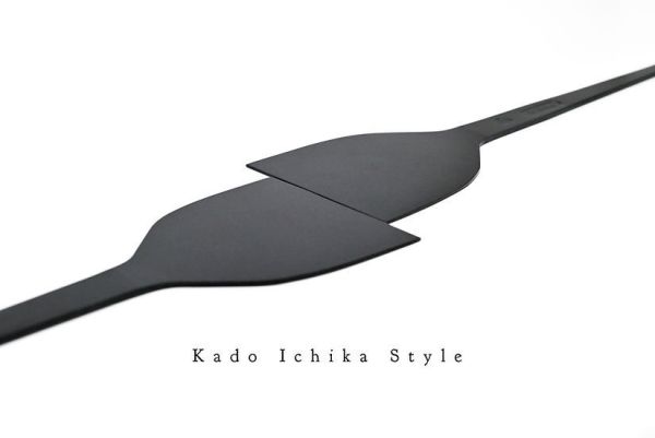 菓道一菓流　金箆黒 和菓子,製菓,職人,匠人,日本製造,日式點心,日式甜點,廚房,料理,廚具,造型,鐵鏟,,⼀菓流