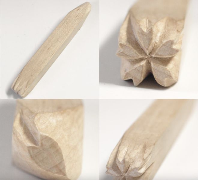 日本製造 花型三角押棒 牡丹/櫻花 三角押棒