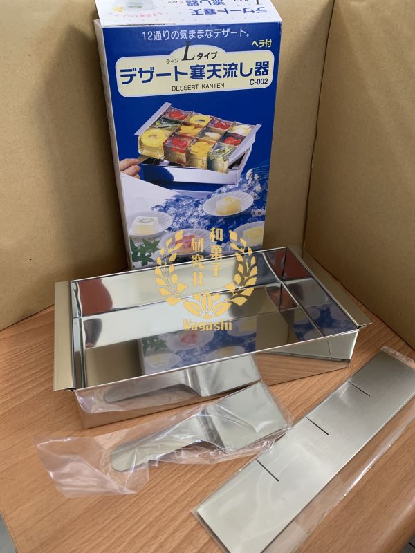不鏽鋼活動分格羊羹/錦玉羹模具 不鏽鋼,分格,羊羹,錦玉羹,模具,和菓子
