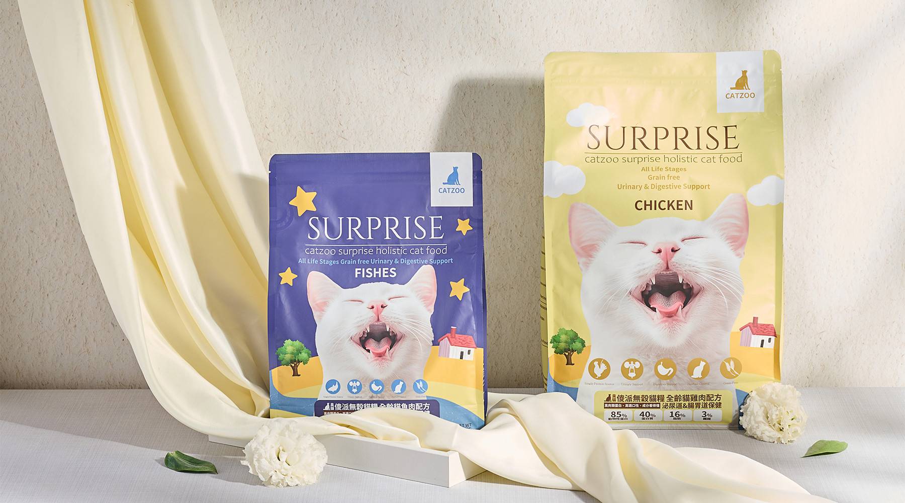 【臭貓動物園】傻派無穀貓飼料 - 臭貓動物園｜貓狗飼料、主食罐、寵物用品專賣店
