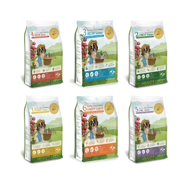 REAL POWER瑞威天然平衡狗飼料 1至6號鮮肉配方,2kg、4kg與10kg多規格選擇