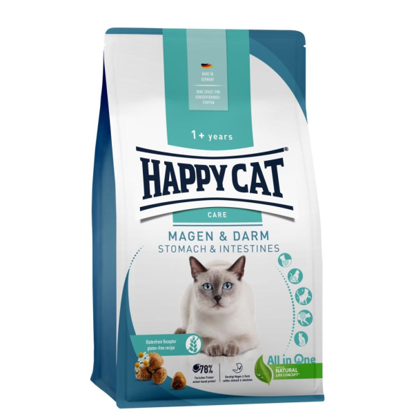 HAPPYCAT樂寵極緻系列貓糧 無麩質泌尿道照護與腸胃道保健配方整理