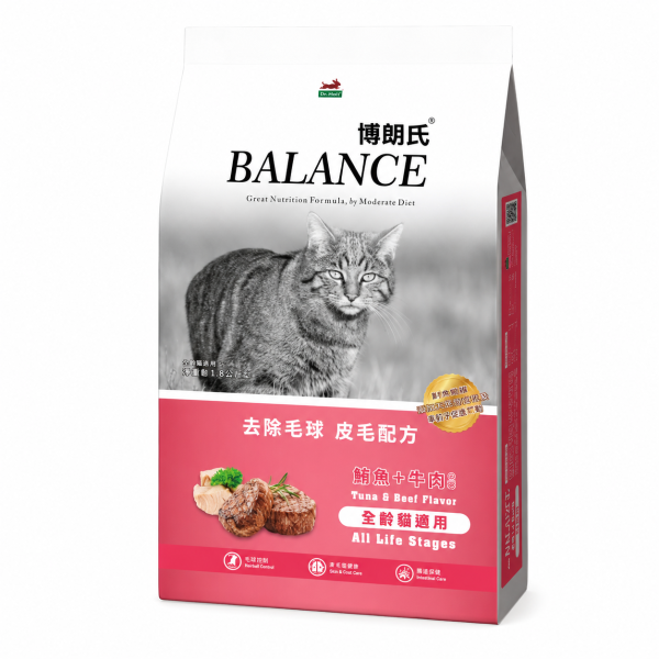 Balance博朗氏貓飼料6KG 皮毛配方、挑嘴配方完整成分整理