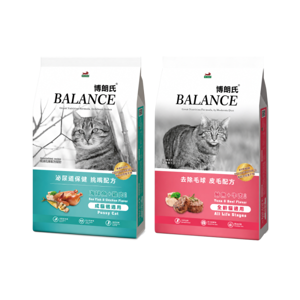 Balance博朗氏貓飼料6KG 皮毛配方、挑嘴配方完整成分整理