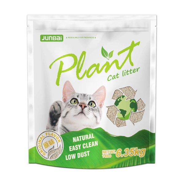 寵愛物語PLANT輕植系豆腐砂6.35kg 植物系豆腐貓砂,原味、綠茶、活性碳、破碎型 4 款可選