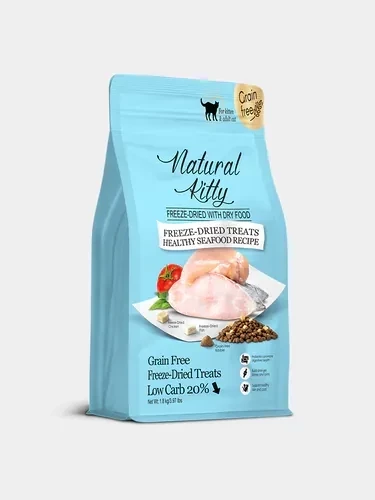自然小貓低碳無榖凍乾貓飼料 自然小貓貓飼料