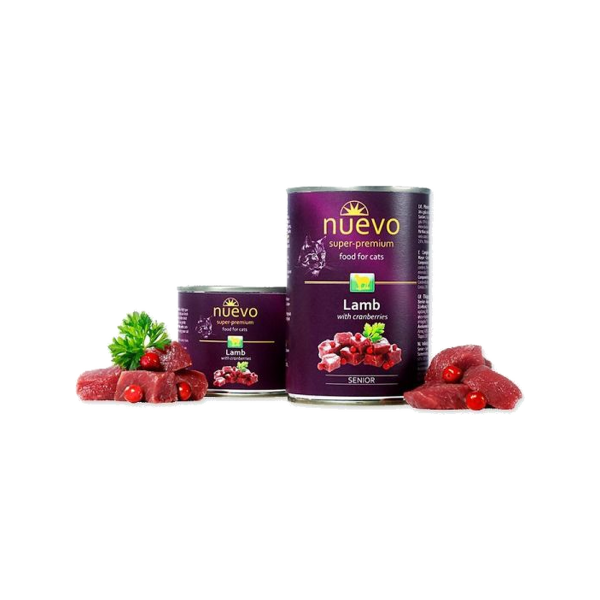 Nuevo 新歡醇情主食罐 200g／400g 幼貓鮮雞、雞蝦雙拼、彈跳美鮭與老貓羊肉口味整理