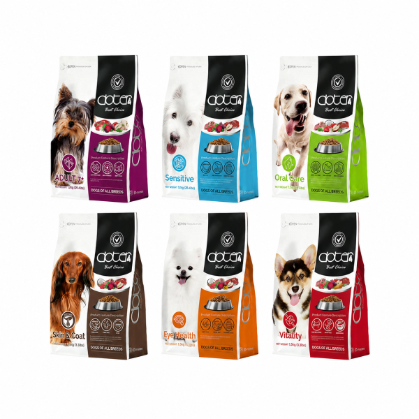 寵愛物語狗飼料 口腔、皮毛、護眼、關節、低敏、熟齡犬 6 款機能配方