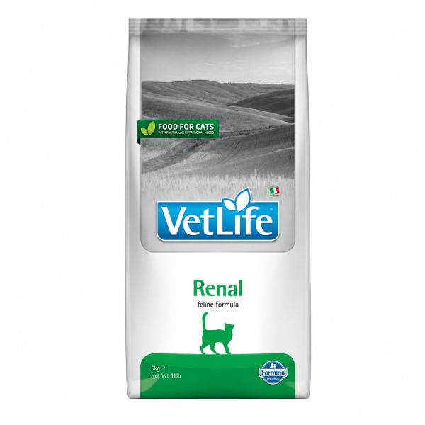 法米納VCR5貓腎臟處方飼料 貓用腎臟配方處方乾糧,2kg / 5kg 規格可選