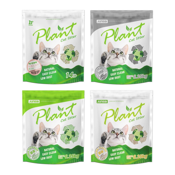 寵愛物語PLANT輕植系豆腐砂6.35kg 植物系豆腐貓砂,原味、綠茶、活性碳、破碎型 4 款可選