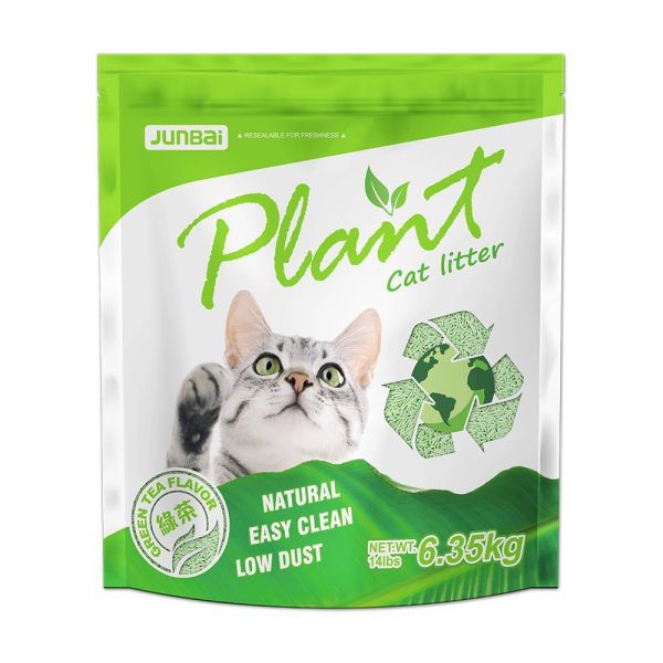 寵愛物語PLANT輕植系豆腐砂6.35kg 植物系豆腐貓砂,原味、綠茶、活性碳、破碎型 4 款可選