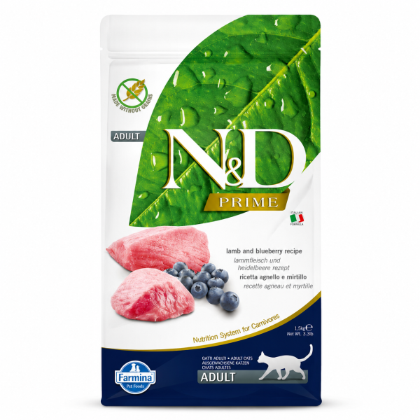 N&D 法米納頂級無穀貓飼料 GC系列 雞肉石榴、羊肉藍莓、野豬蘋果與鯡魚甜橙配方整理