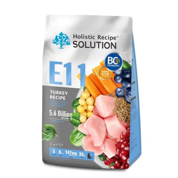 耐吉斯ENERGY無穀貓飼料 E9到E13五款配方,完整成分、營養分析與熱量整理
