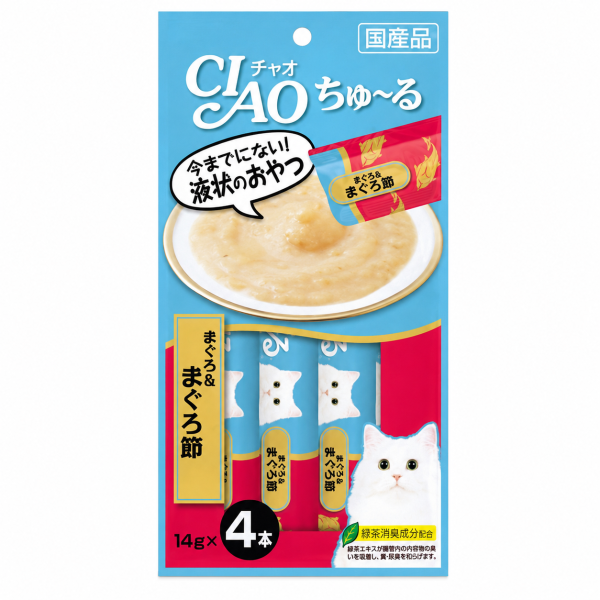 CIAO啾嚕貓肉泥條｜4條入 23款口味與營養配方,依貓咪年齡、喜好及飲食需求選擇