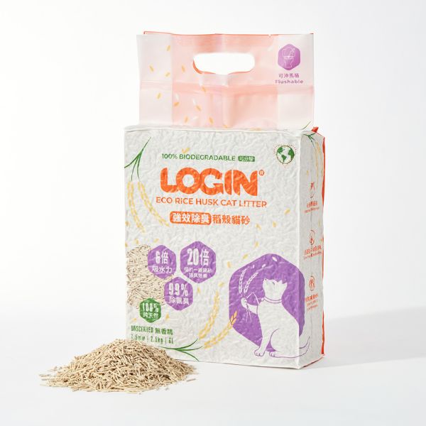 【澳洲LOGIN】強效除臭洛格稻殼貓砂(稻殼砂/稻穀砂/稻穀貓砂/稻殼貓砂) 稻殼貓砂,稻穀貓砂,稻殼稻穀,洛格,洛格貓砂,LOGIN,除臭貓砂,稻穀豆腐砂,稻殼豆腐砂
