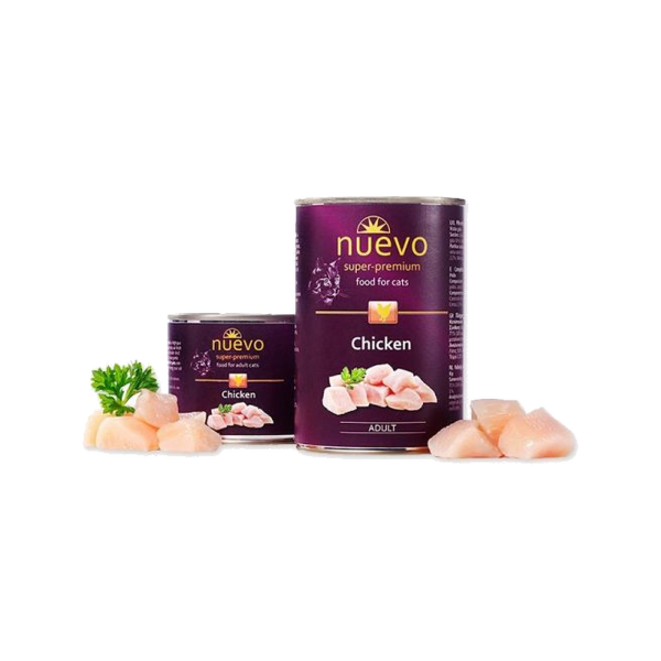 Nuevo 新歡醇情主食罐 200g／400g 幼貓鮮雞、雞蝦雙拼、彈跳美鮭與老貓羊肉口味整理