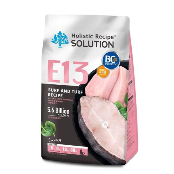 耐吉斯ENERGY無穀貓飼料 E9到E13五款配方,完整成分、營養分析與熱量整理