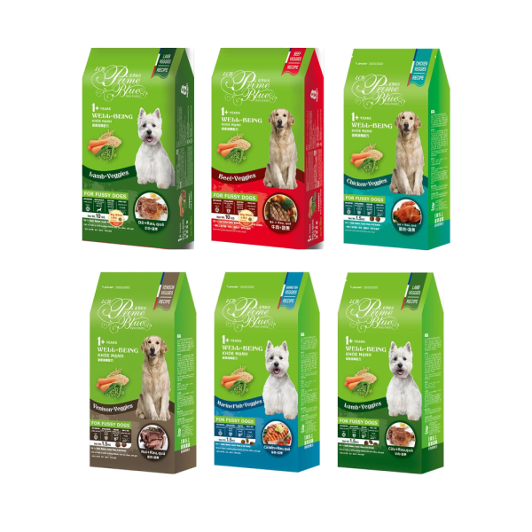 LCB 藍帶廚坊健康挑嘴狗飼料 10kg 成犬挑嘴乾糧｜五種配方與大顆粒選擇