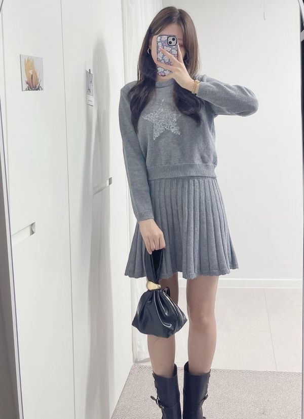 亮片星星套裝組 韓國 正韓 東大門 空運