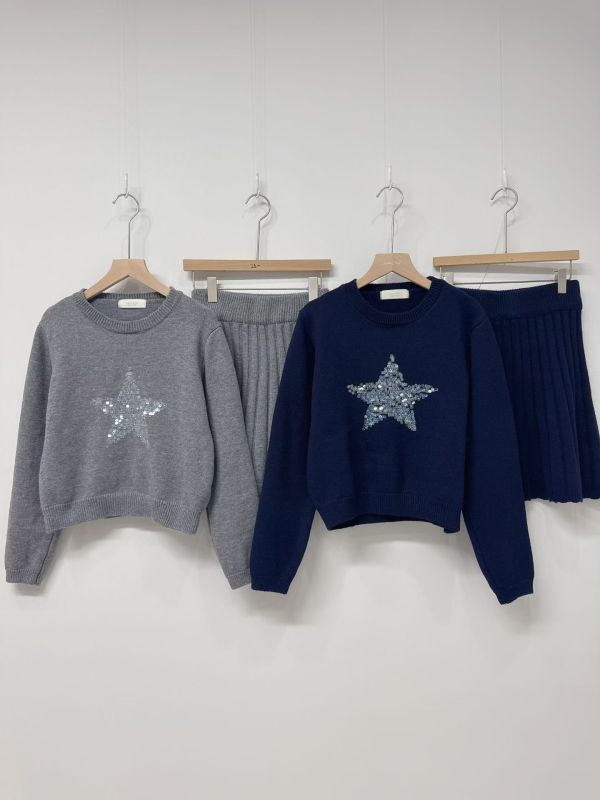 亮片星星套裝組 韓國 正韓 東大門 空運