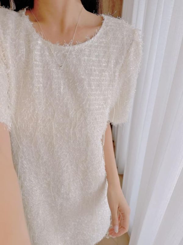 鬚鬚雪花感洋裝 韓國 正韓 東大門 空運