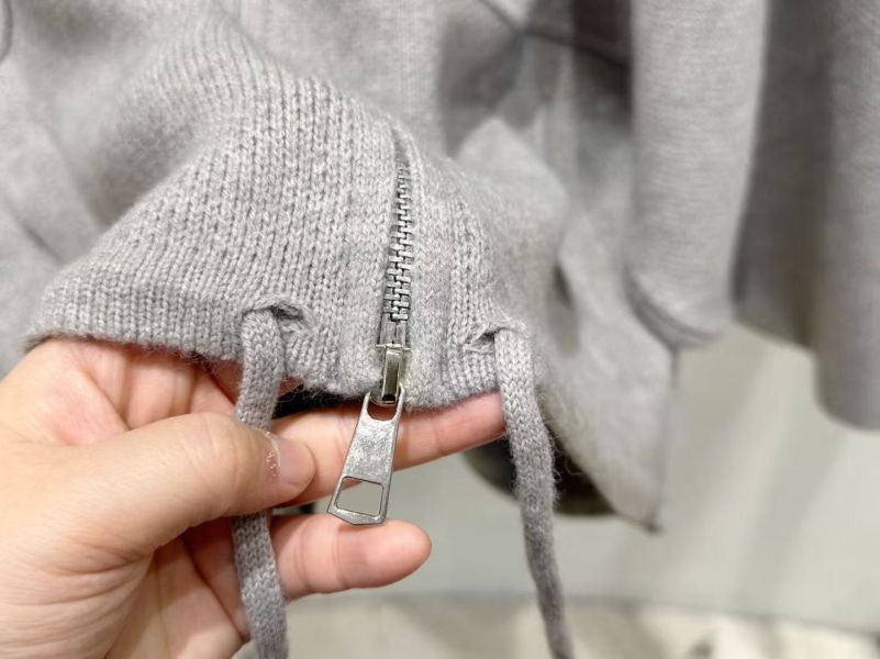 連帽毛圈縮腰羊毛針織外套 韓國 正韓 東大門 空運