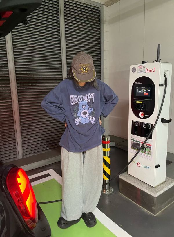 彩虹熊長版大學T 韓國 正韓 東大門 空運