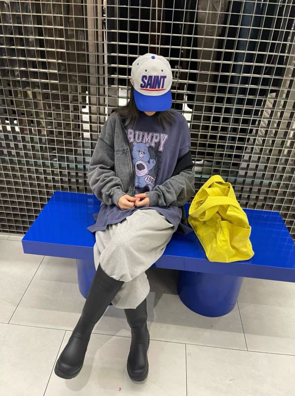 彩虹熊長版大學T 韓國 正韓 東大門 空運