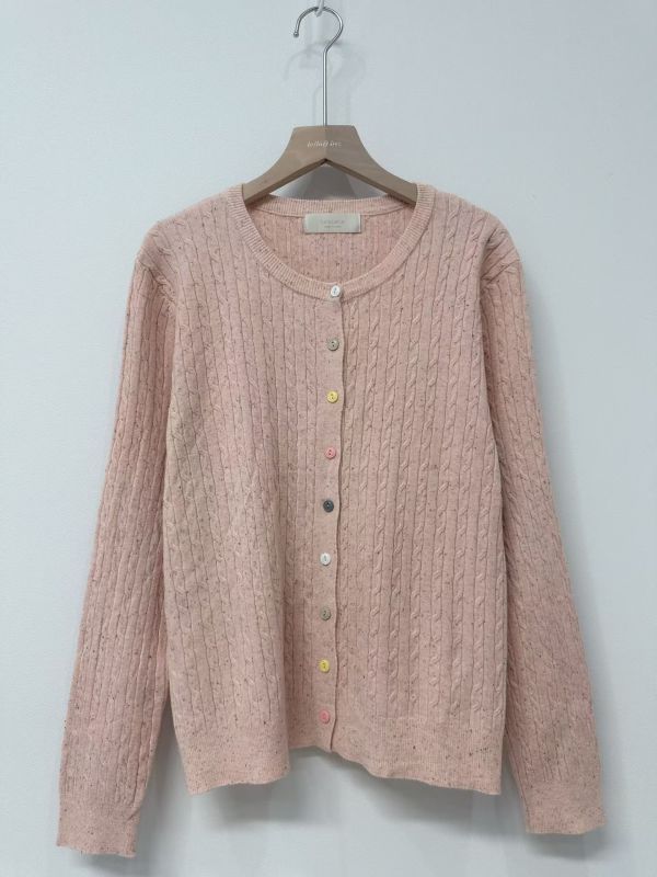 彩色釦粉針織衣 韓國 正韓 東大門 空運