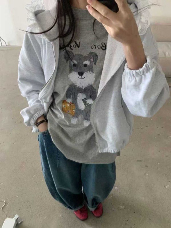 站立約克夏長版T 韓國 正韓 東大門 空運