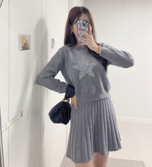 亮片星星套裝組 韓國 正韓 東大門 空運