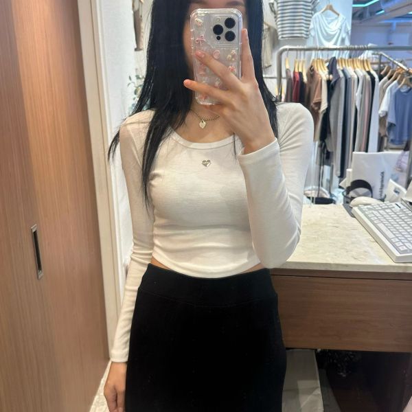 小鐵片愛心T 韓國 正韓 東大門 空運