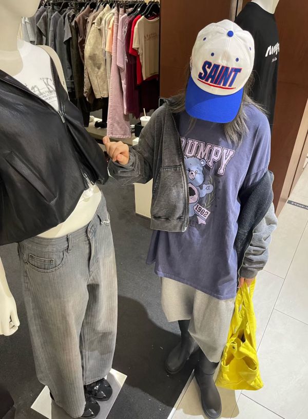 彩虹熊長版大學T 韓國 正韓 東大門 空運