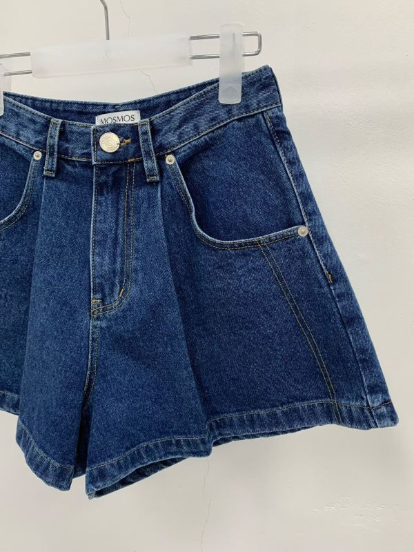 後口袋蝴結牛仔短褲 韓國 正韓 東大門 空運