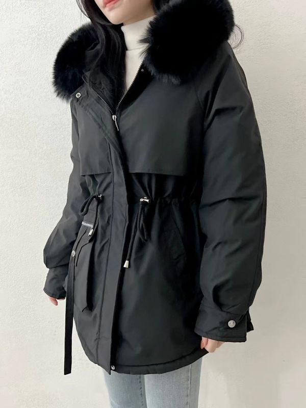 毛毛連帽輕量外套 韓國 正韓 東大門 空運