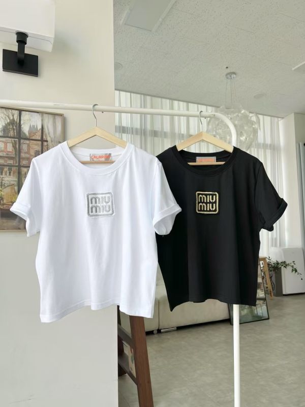 方塊miumiu短版T 韓國 正韓 東大門 空運