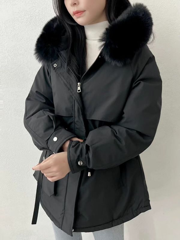 毛毛連帽輕量外套 韓國 正韓 東大門 空運