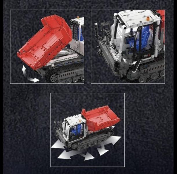 宇星17083 履帶翻斗車 