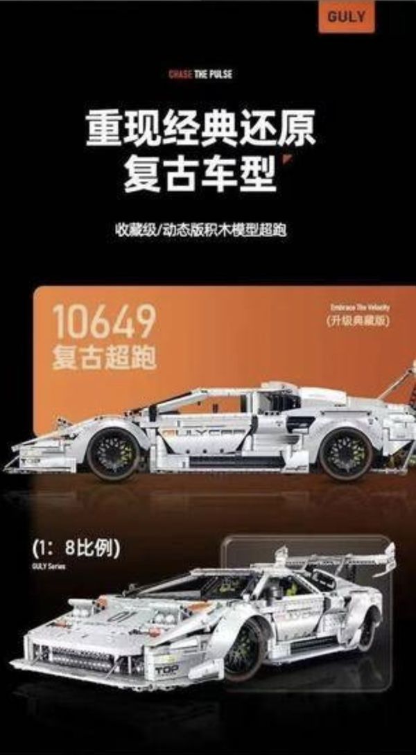 GULY 10649 藍寶堅尼LP5000(1:8 ) 