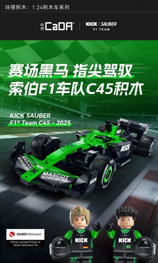 CaDA C55082 索伯F1 C45 (1:24) 