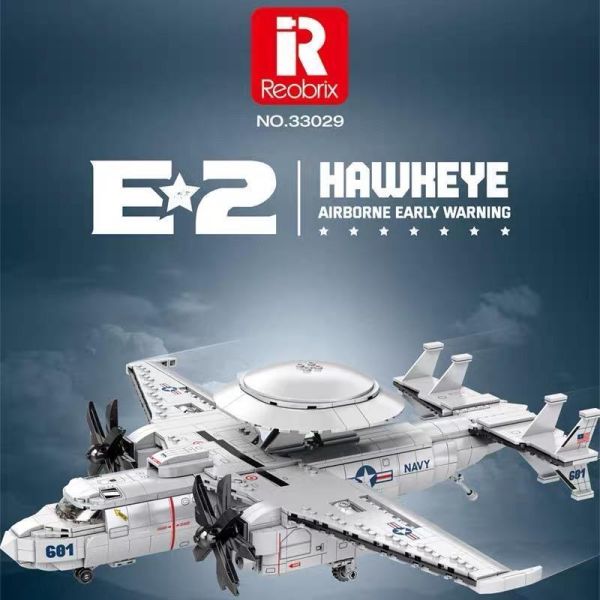Reobrix臻磚 33029 E-2 艦載預警機 