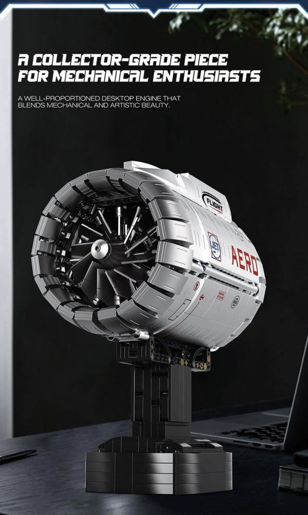 Reobrix臻磚 33019 航空渦輪發動機 