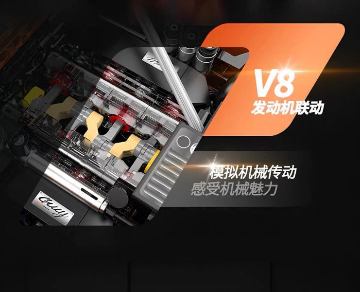 GULY 10664 謝爾比 眼鏡蛇(1:8 ) 
