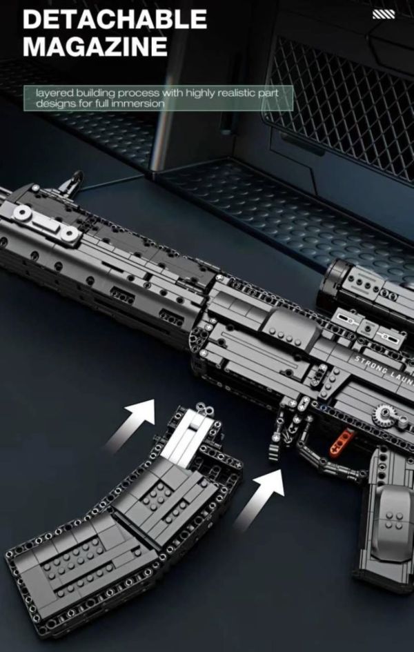 預購-Reobrix臻磚 77024 QBU 191步槍 