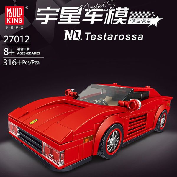 宇星27012 迷你車模 Testarossa 