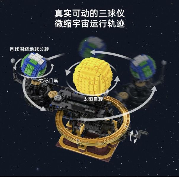 CaDA C71009 太陽系套裝(新款) 