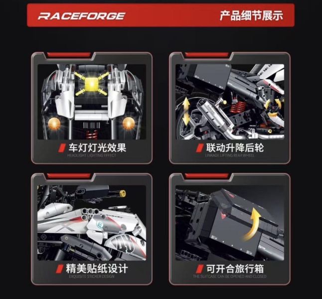 GULY 60548 1:5機車系列- 