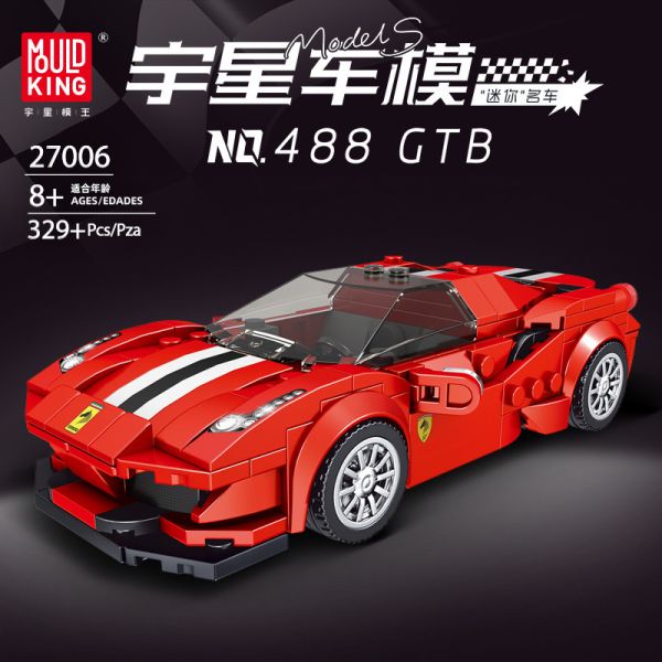 宇星27006 迷你車模- 488GTB 